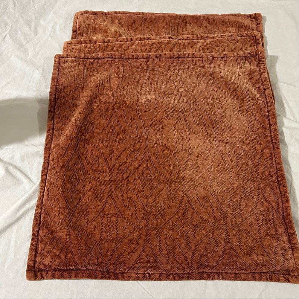 Pottery Barn Jacquard pillow covers